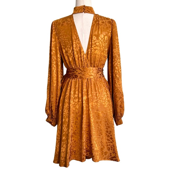 Anthropologie | Women’s Jacquard Mini Dress Long Sleeve Fall Fashion Size XS NWT - Picture 5 of 14